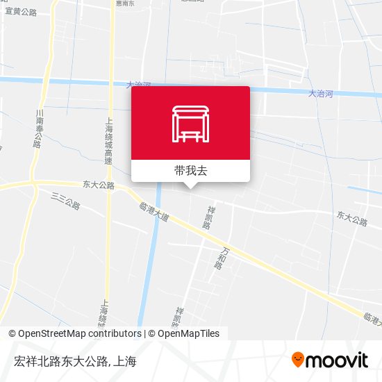 宏祥北路东大公路地图
