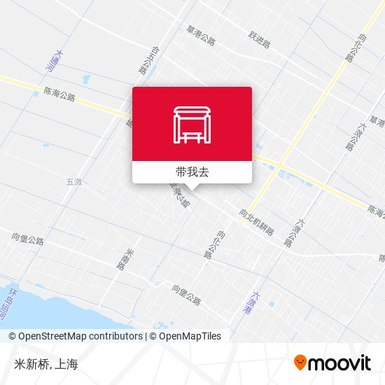 米新桥地图