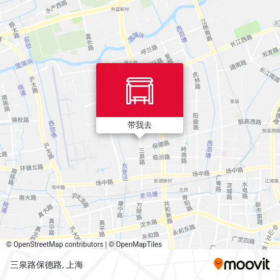 三泉路保德路地图