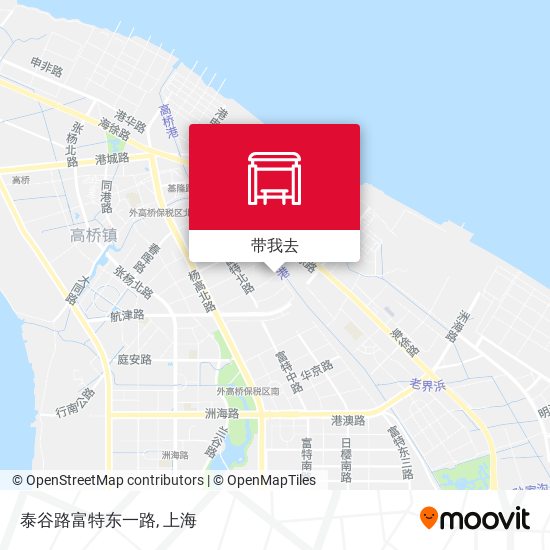 泰谷路富特东一路地图