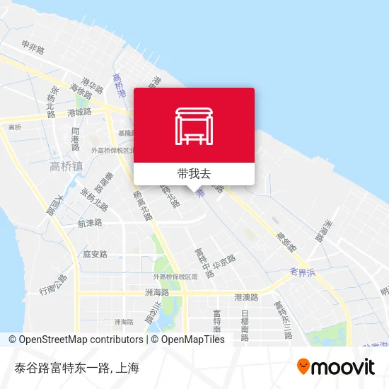 泰谷路富特东一路地图