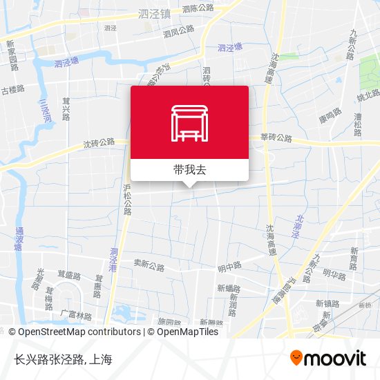 长兴路张泾路地图