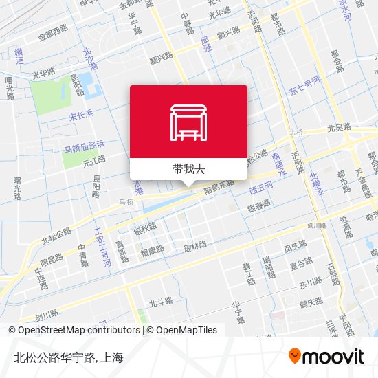 北松公路华宁路地图