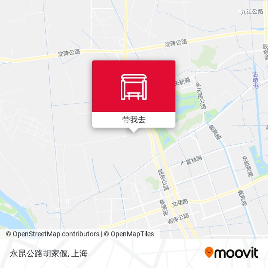 永昆公路胡家偃地图