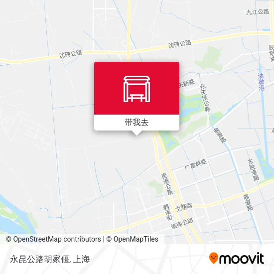 永昆公路胡家偃地图
