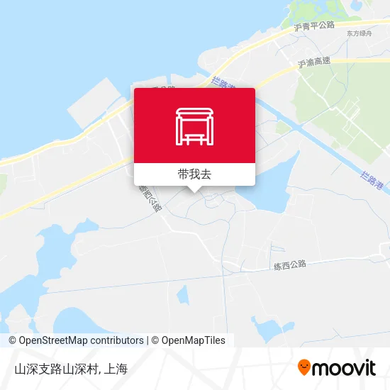 山深支路山深村地图