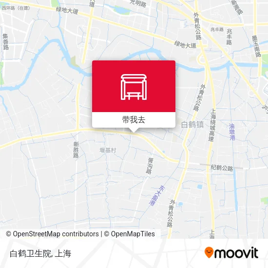 白鹤卫生院地图