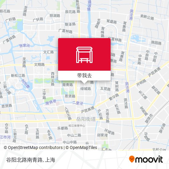 谷阳北路南青路地图