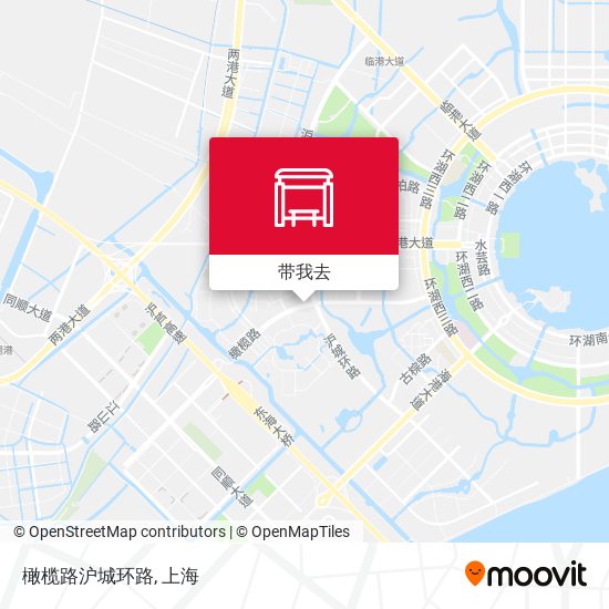 橄榄路沪城环路地图