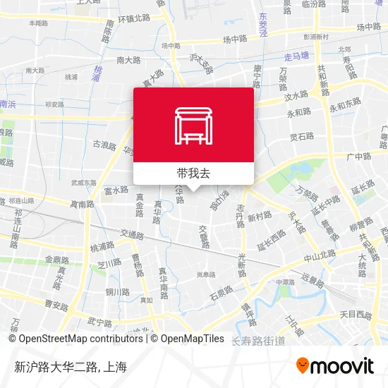 新沪路大华二路地图