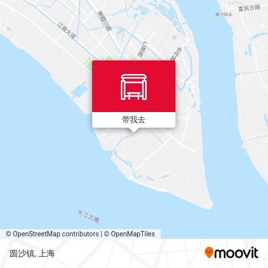 圆沙镇地图