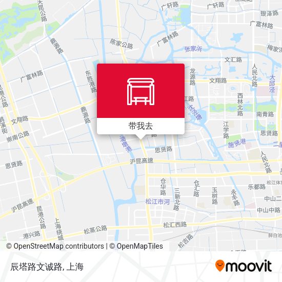 辰塔路文诚路地图