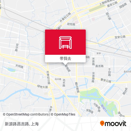 新源路昌吉路地图