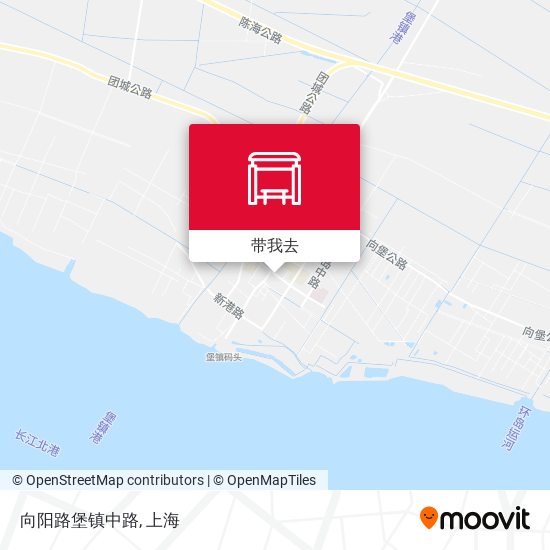 向阳路堡镇中路地图