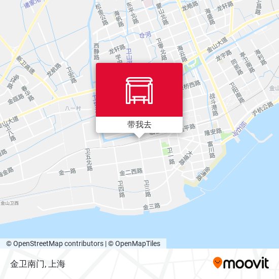 金卫南门地图