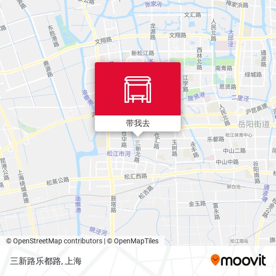 三新路乐都路地图