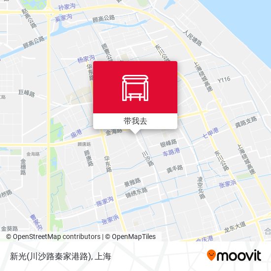 新光(川沙路秦家港路)地图