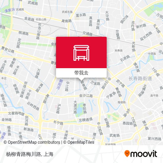 杨柳青路梅川路地图