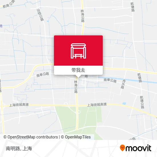 南明路地图