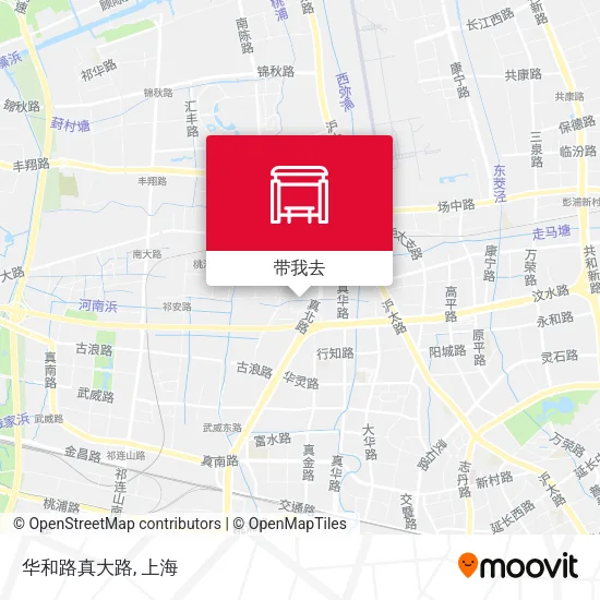华和路真大路地图