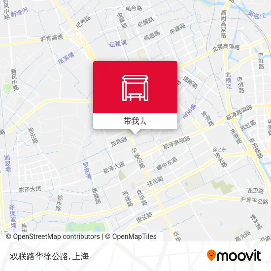 双联路华徐公路地图