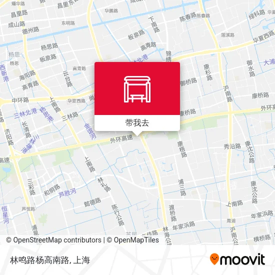 林鸣路杨高南路地图
