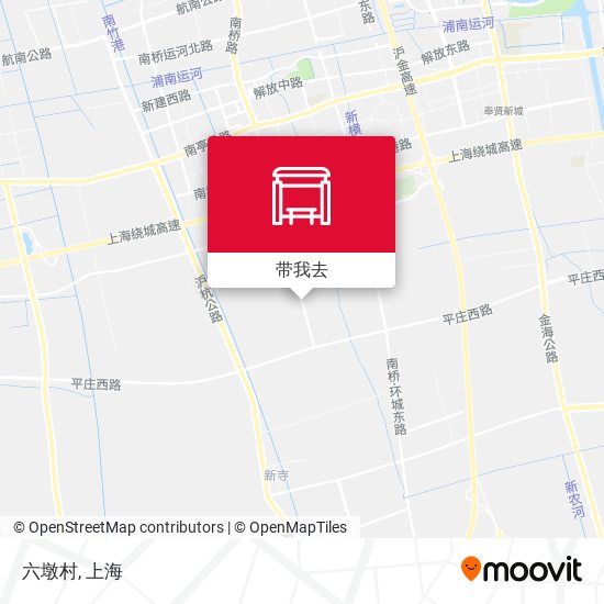 六墩村地图