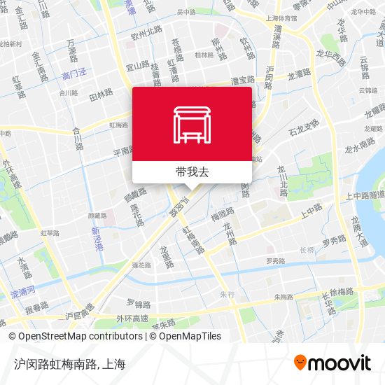 沪闵路虹梅南路地图