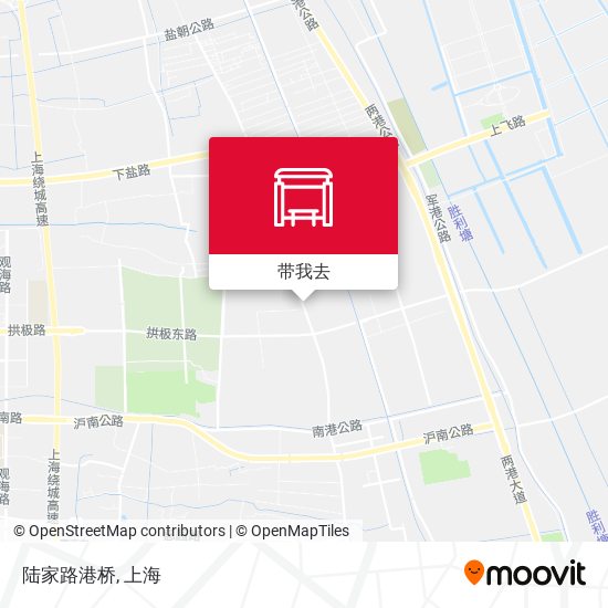 陆家路港桥地图
