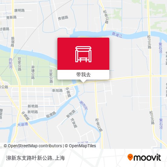 泖新东支路叶新公路地图