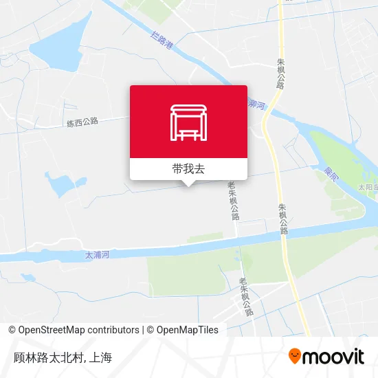 顾林路太北村地图
