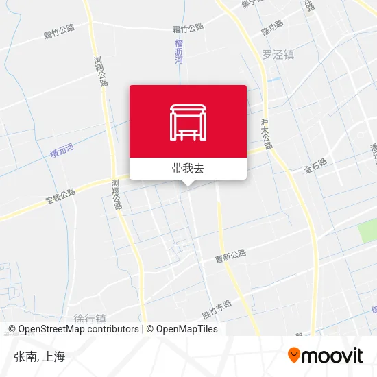 张南地图