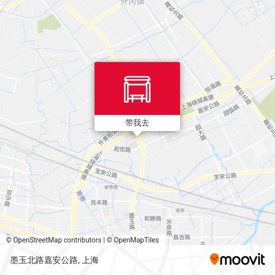墨玉北路嘉安公路地图