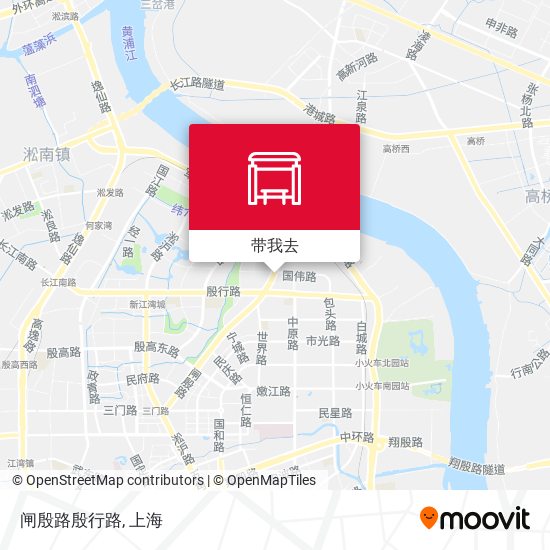 闸殷路殷行路地图