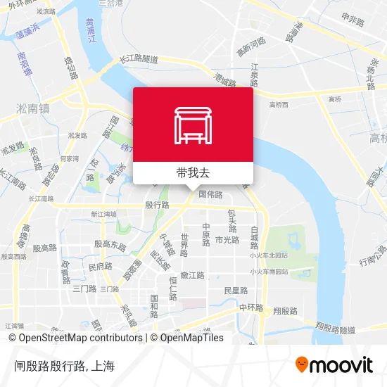 闸殷路殷行路地图
