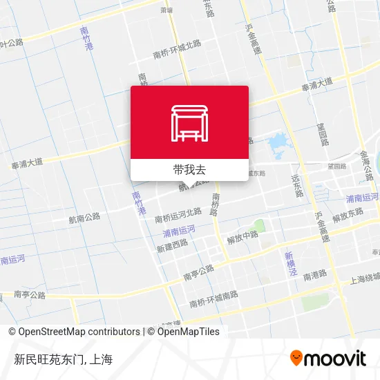 新民旺苑东门地图