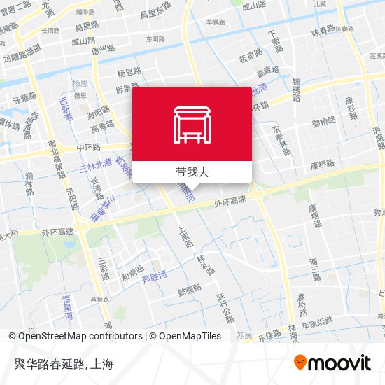 聚华路春延路地图