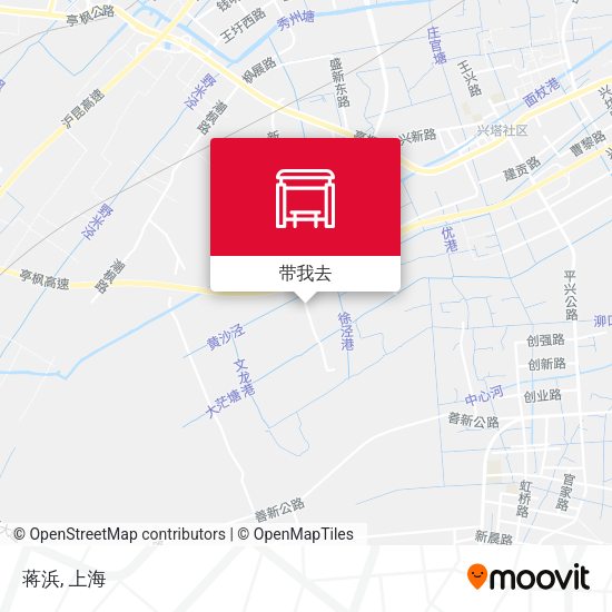 蒋浜地图