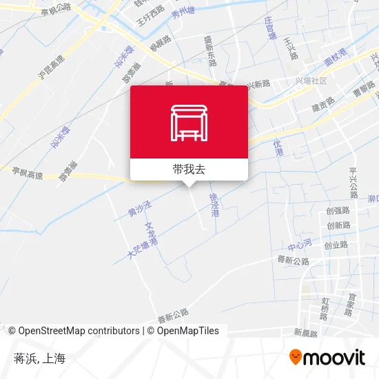 蒋浜地图