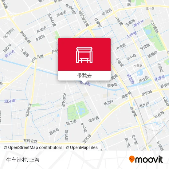 牛车泾村地图