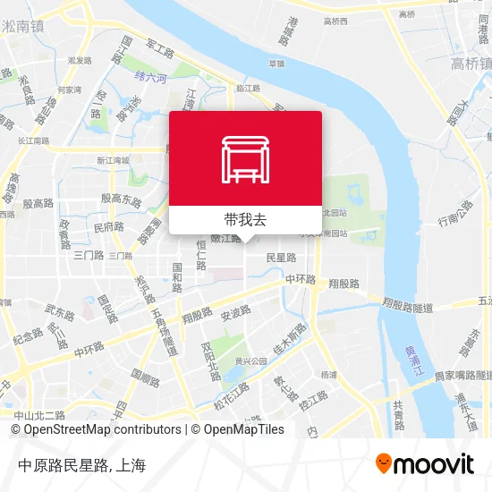 中原路民星路地图