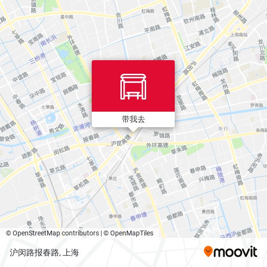 沪闵路报春路地图