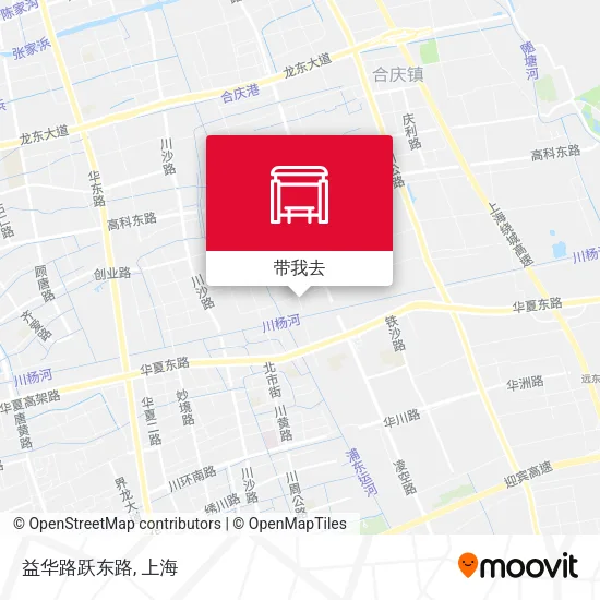 益华路跃东路地图