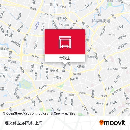 遵义路玉屏南路地图