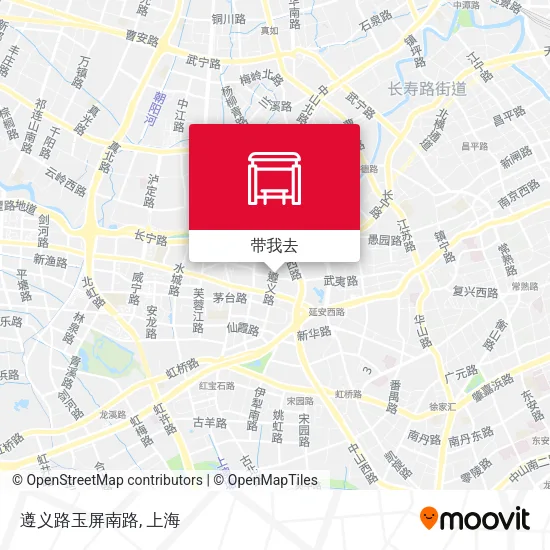 遵义路玉屏南路地图