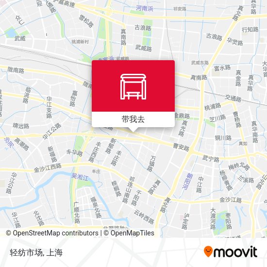 轻纺市场地图