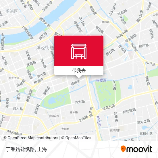 丁香路锦绣路地图