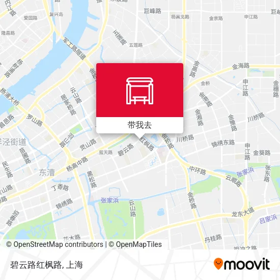 碧云路红枫路地图
