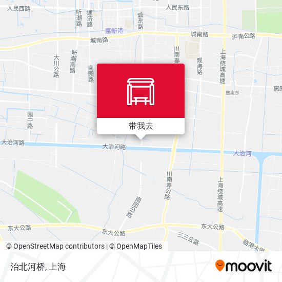 治北河桥地图