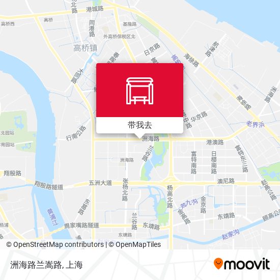 洲海路兰嵩路地图